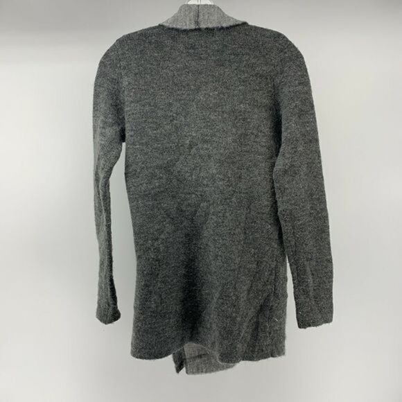 Nanette Lepore Gray Wool Blend Draped Cardigan S - Picture 6 of 8